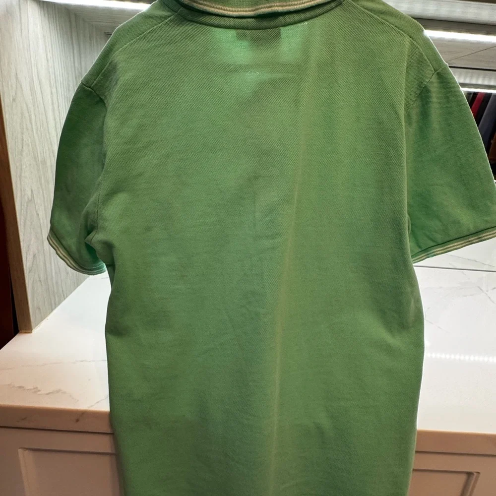 Hugo Boss Boys / Kids Polo Shirt in Fresh Green - Picture 6 of 7